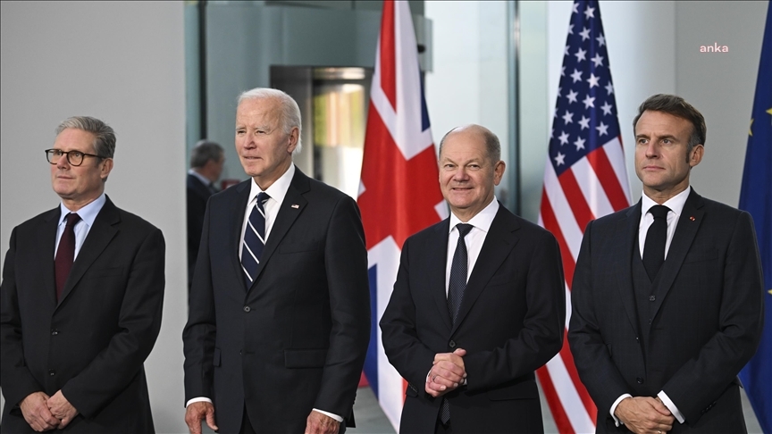 ABD Başkanı Biden Avrupalı liderlerle Ukrayna ve Orta Doğu’daki savaş konularında görüştü