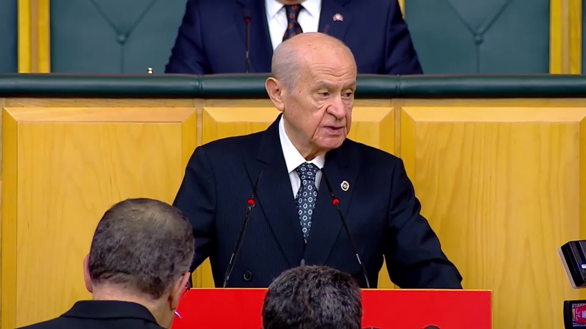 DEVLET BAHÇELİ: "TÜRK VE TÜRKİYE YÜZYILI VİZYONUNU GERÇEKLEŞTİRMENİN ARAYIŞ VE AMACINDAYIZ. ÜLKEMİZİN VAKİT KAYBETMEYE TAHAMMÜLÜ KALMADI" (SON)