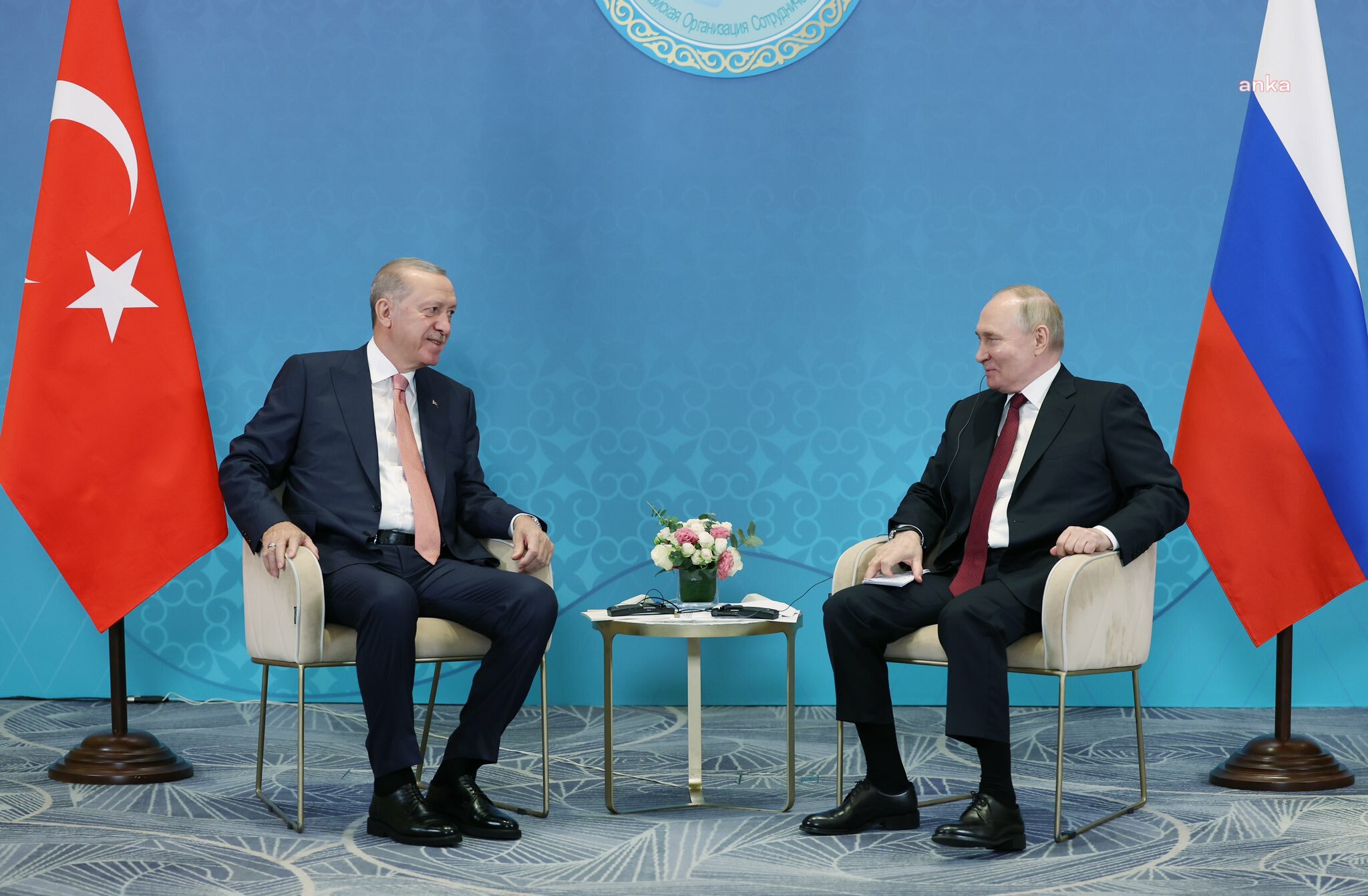 Erdoğan'ın-Putin görüşmesi...  Erdoğan: ''Suriye'de çözüm için iş birliğine hazırız''
