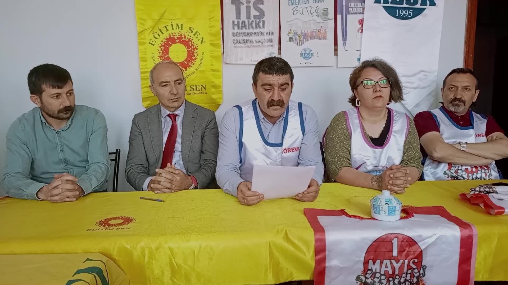 KARS EMEK VE DEMOKRASİ GÜÇLERİ'NDEN '1 MAYIS' ÇAĞRISI