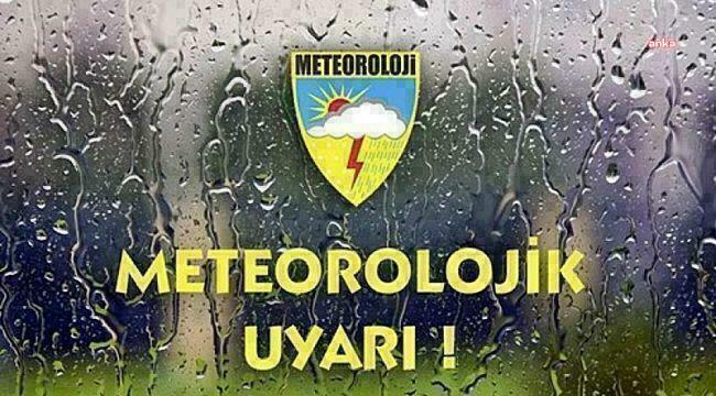 METEOROLOJİ UYARDI  ''EGE BÖLGESİ İÇİN GÖK GÜRÜLTÜLÜ SAĞANAK YAĞIŞ''