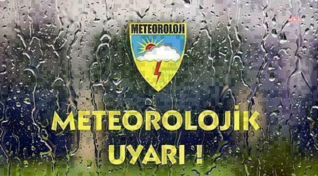 Meteoroloji’den 3 il için kuvvetli yağış uyarısı