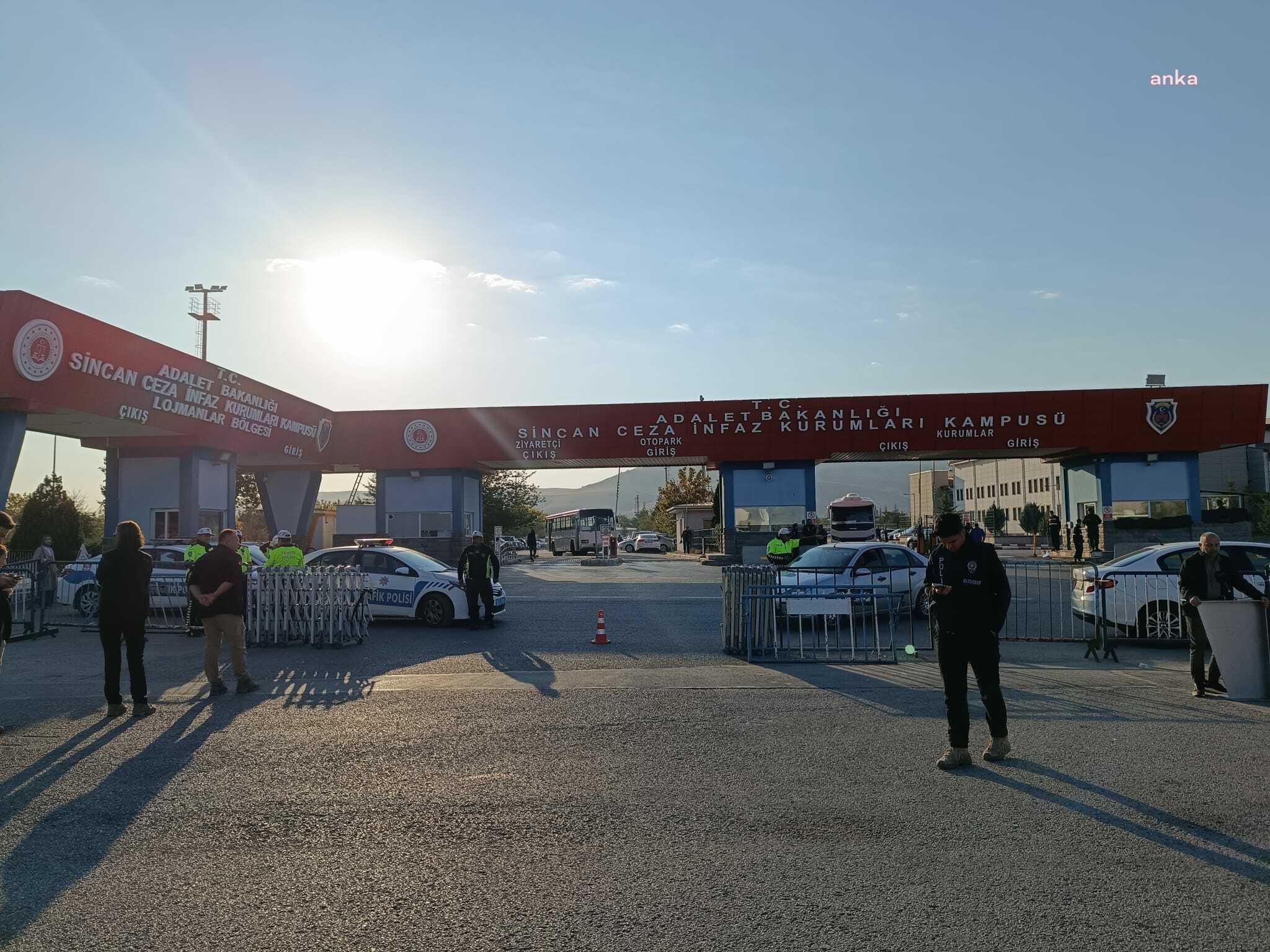 Sinan Ateş suikastı davası... Duruşmanın yapılacağı Sincan Cezaevi Kampüsü'nde yoğun güvenlik önlemleri alındı