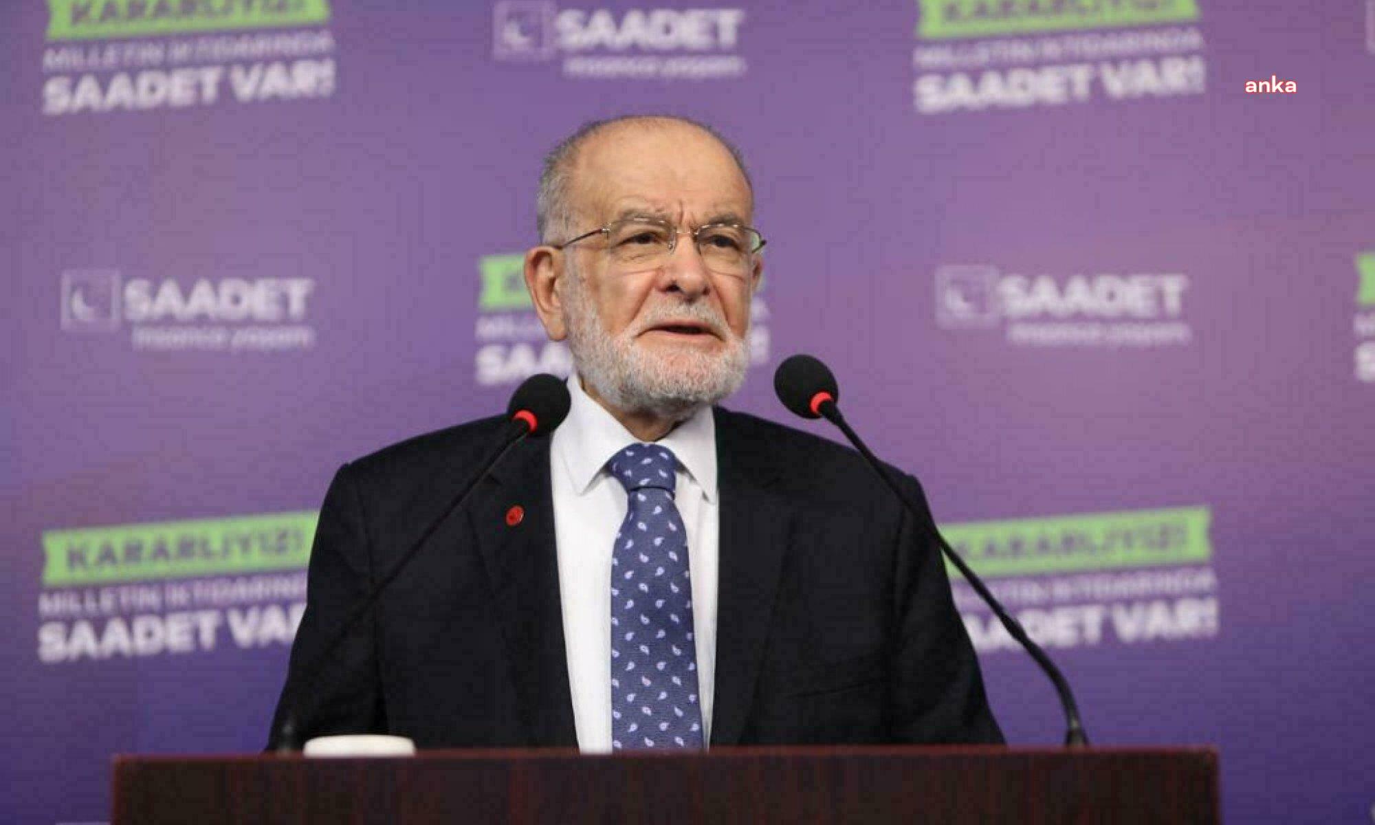 TEMEL KARAMOLLAOĞLU: "ÇAĞLAYAN ADLİYESİ ÖNÜNDE MEYDANA GELEN SALDIRIDA YARALANAN POLİSLERİMİZE VE VATANDAŞLARIMIZA GEÇMİŞ OLSUN DİLEKLERİMİ İLETİYOR, BU HAİN SALDIRIYI LANETLİYORUM"