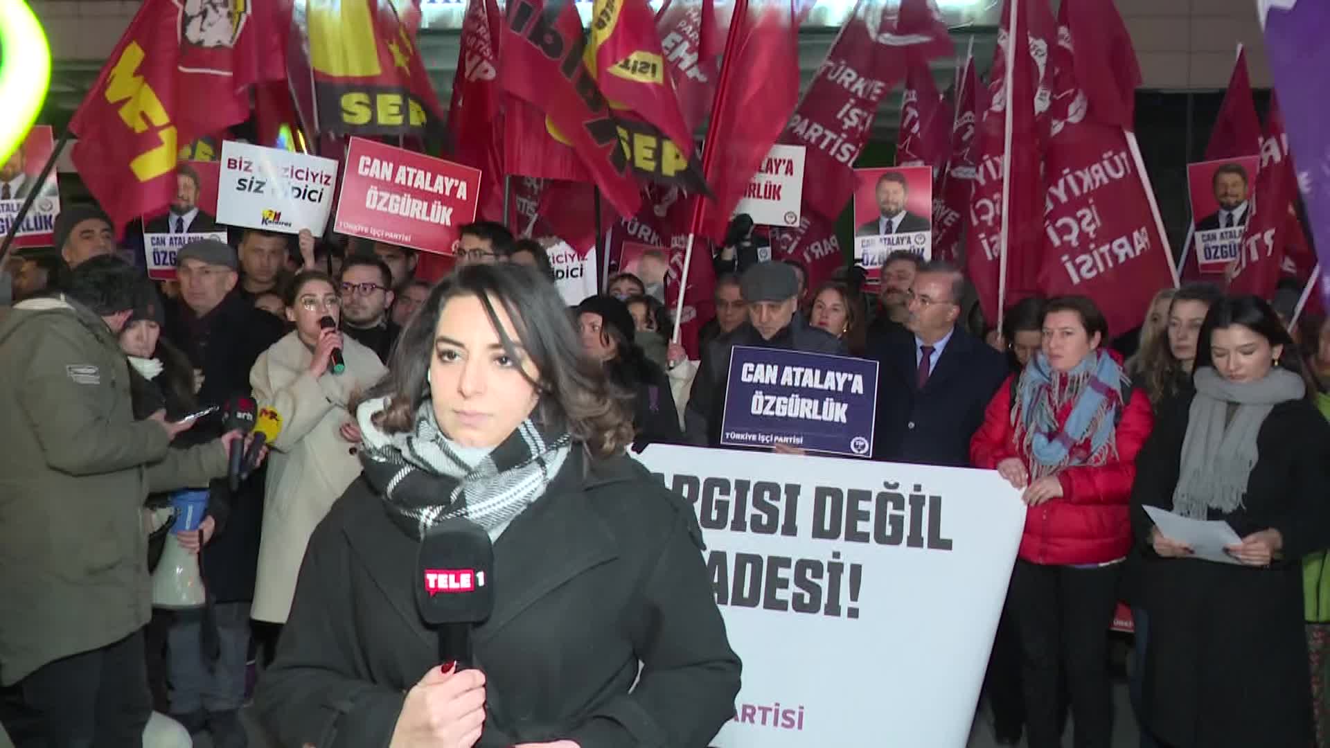 TİP ANKARA İL ÖRGÜTÜ, CAN ATALAY'IN MİLLETVEKİLLİĞİNİN DÜŞÜRÜLMESİNİ PROTESTO ETTİ: "TBMM, YARGITAY ELİYLE GERÇEKLEŞTİRİLEN BU DARBE GİRİŞİMİNİN BİR ORTAĞI HALİNE GELMİŞTİR"