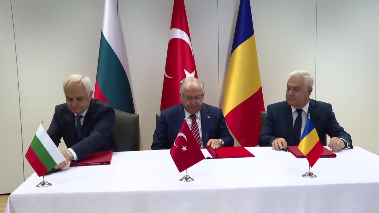 Türkiye, Romanya ve Bulgaristan arasında askeri faaliyetleri kapsayan Niyet Mektubu imzalandı