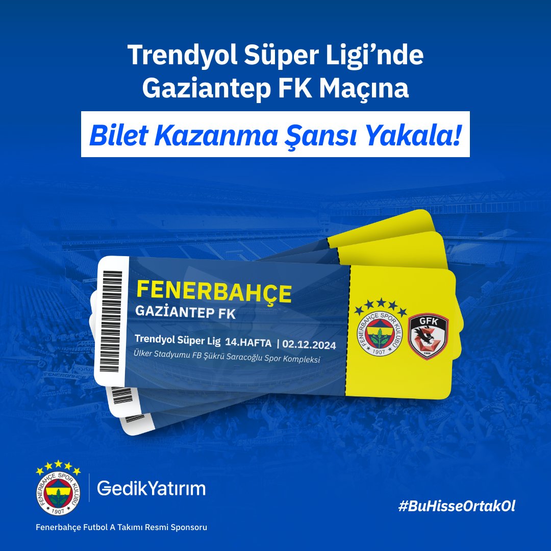 Fenerbahçe'den Taraftarlara Özel Kampanya!