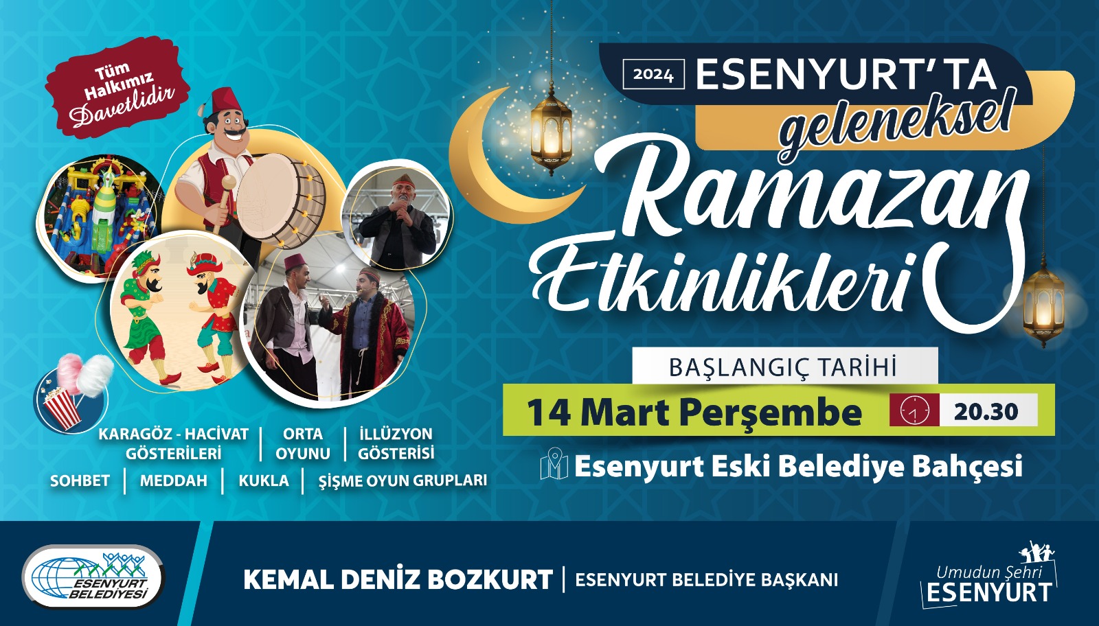 Esenyurt'ta "Geleneksel Ramazan Etkinlikleri" Başlıyor