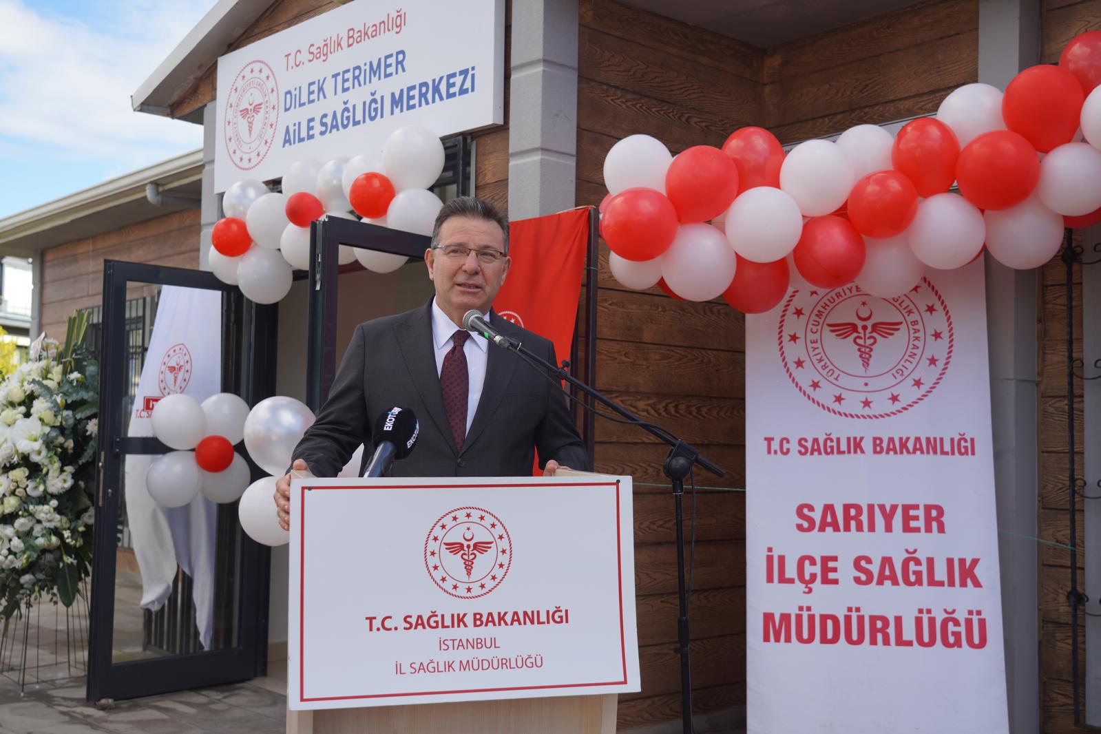 BAŞKAN AKSU, DİLEK TERİMER AİLE SAĞLIK MERKEZİ’NİN AÇILIŞINI YAPTI