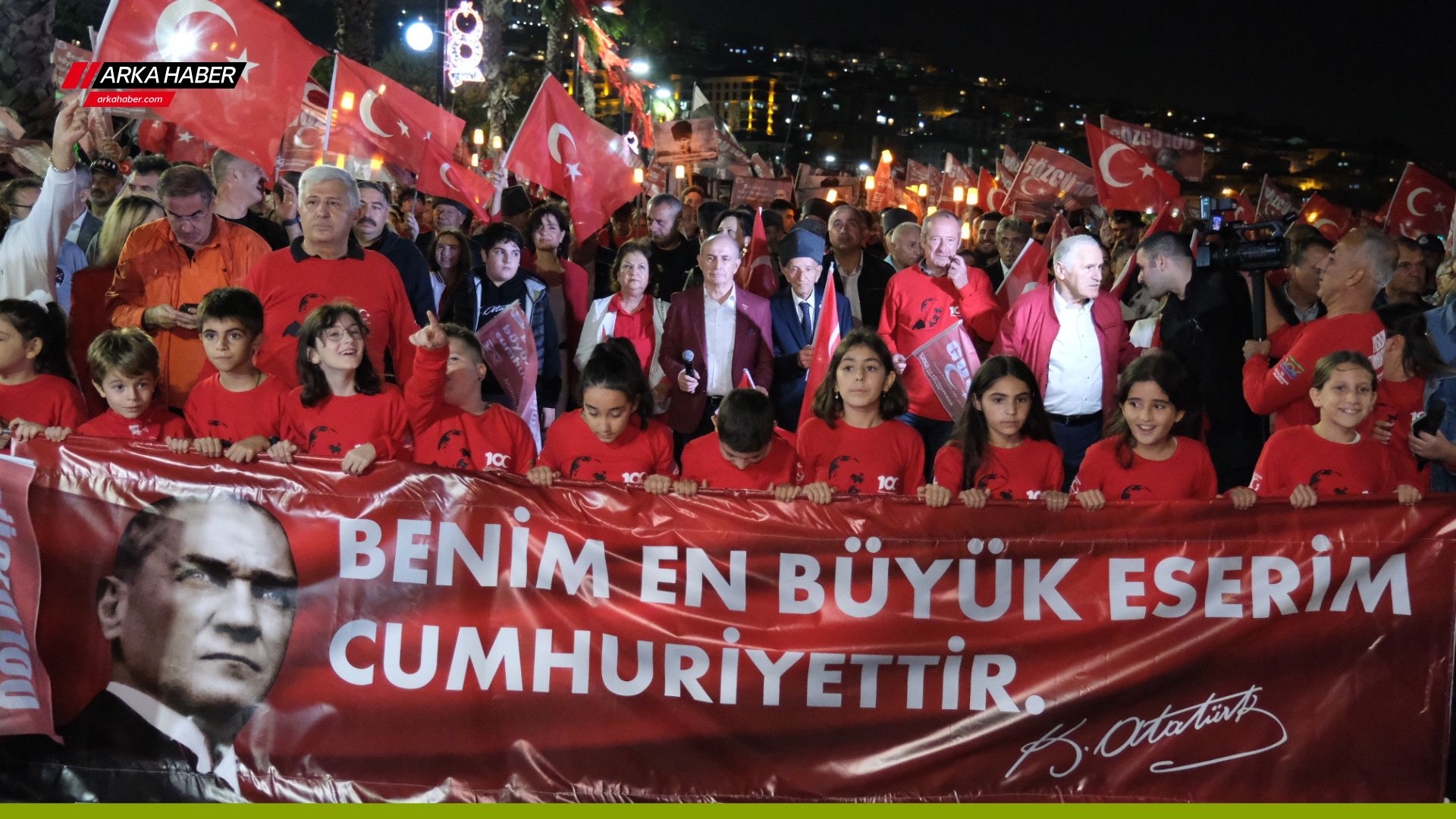 Başkan Akgün: “Atatürk'ün Gösterdiği Aydınlık Yolda İnanç ve Azimle Yürümeye Devam Edeceğiz!”