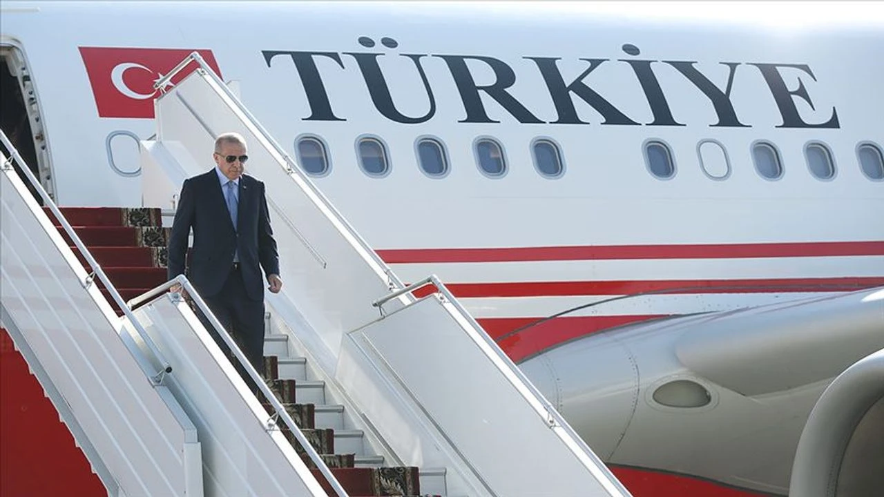 Cumhurbaşkanı Erdoğan Azerbaycan Ziyaretini Tamamlayarak Yurda Döndü