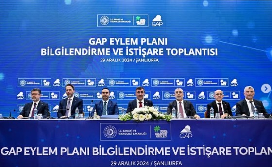 Şanlıurfa'da GAP Eylem Planı İçin Bilgilendirme ve İstişare Toplantısı Düzenlendi