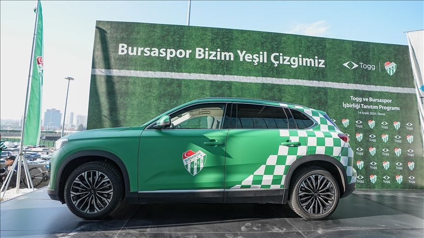 Togg, Bursaspor’un Yeni Sponsoru Oldu