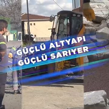 Sarıyer'de Altyapı Çalışmaları Aralıksız Devam Ediyor