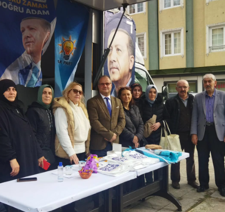 AK Parti Ataşehir Belediye Başkan aday adayı Hakan Berktaş Seçim  çalışmalarını Tüm Hızıyla sürdürüyor