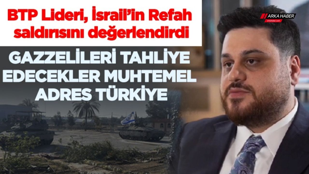 Hüseyin Baş :“Gazzelileri Türkiye’ye getirme planı”