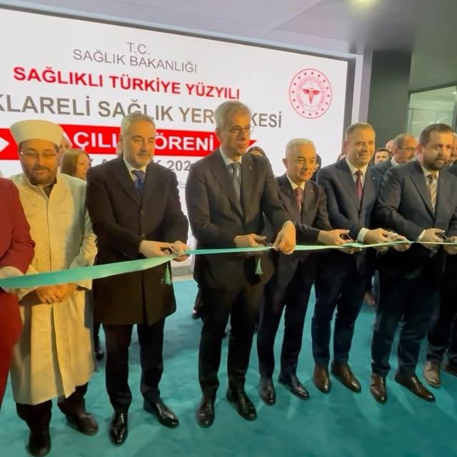 Kırklareli'nde Örnek Sağlık Kompleksi Açıldı