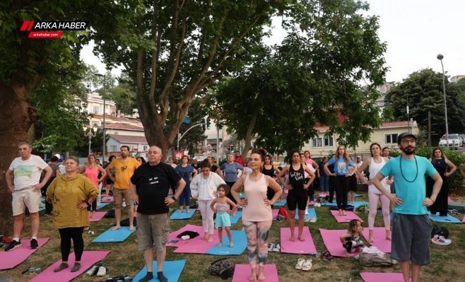 Uluslararası Yoga Günü Sarıyer’de Kutlandı