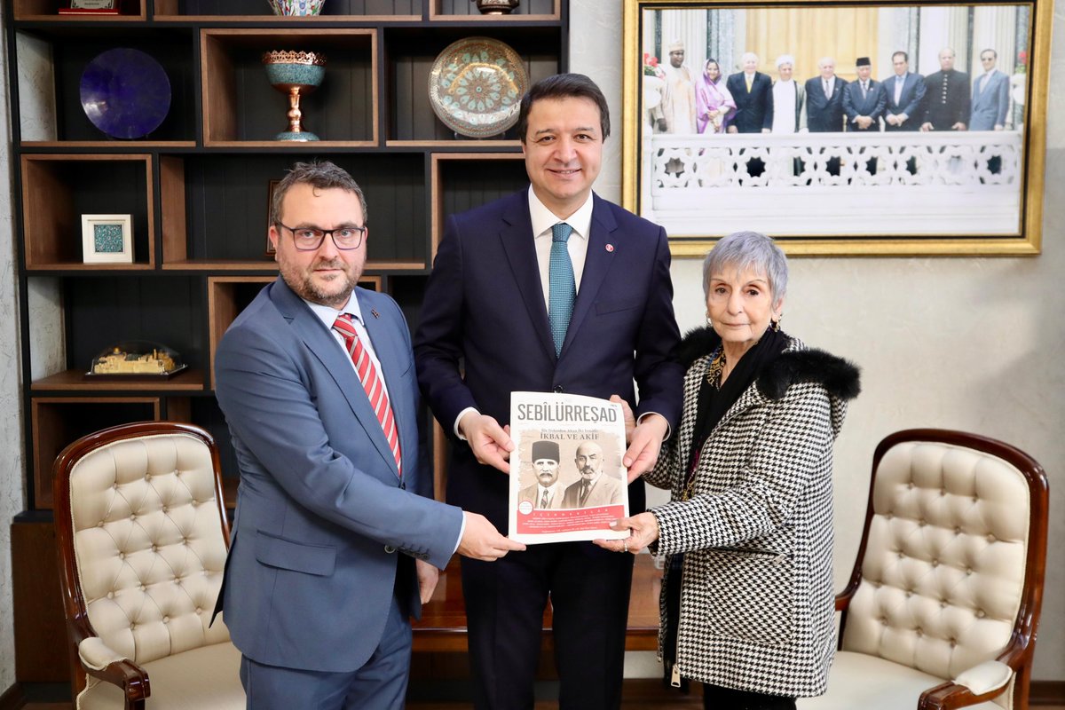 Mehmet Akif Ersoy'un Torunu Selma Argan Ersoy'dan Mahmut Arıkan'a Ziyaret